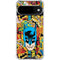 DC Comics Batman Mask Vintage Pattern Google Pixel 10 Clear Case